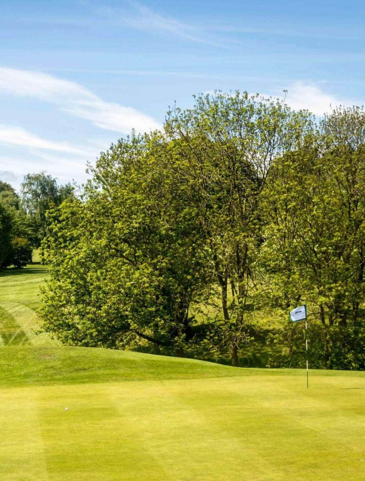 Allerton Manor Golf Course on a sunny day