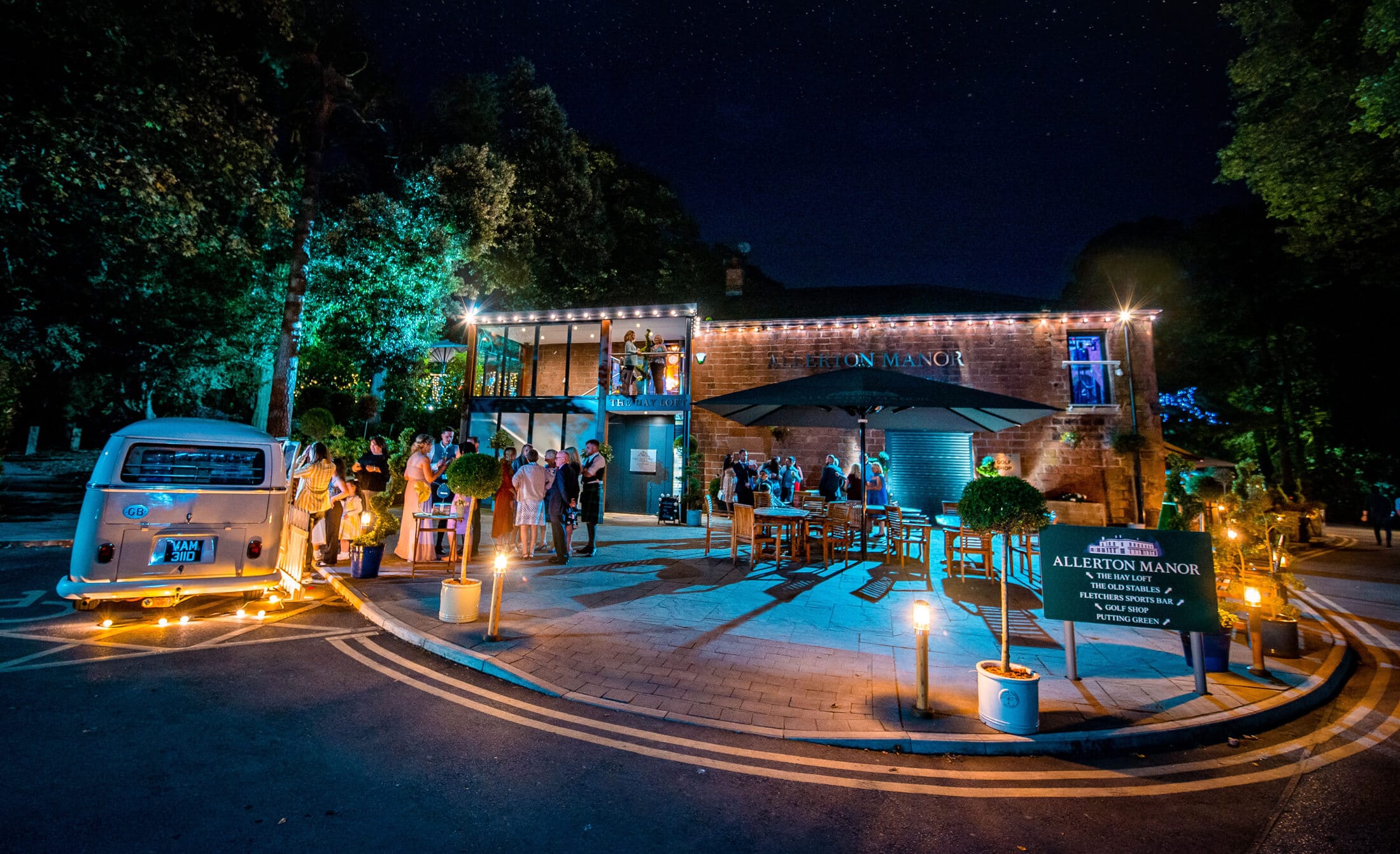 Allerton Manor Evening Wedding Reception